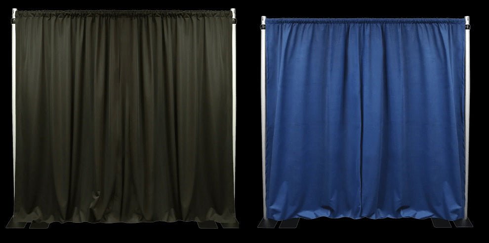 Pipe and Drape Curtains vs Panels: What’s the Difference and Which One Should You Use? - PIPE AND DRAPE USA