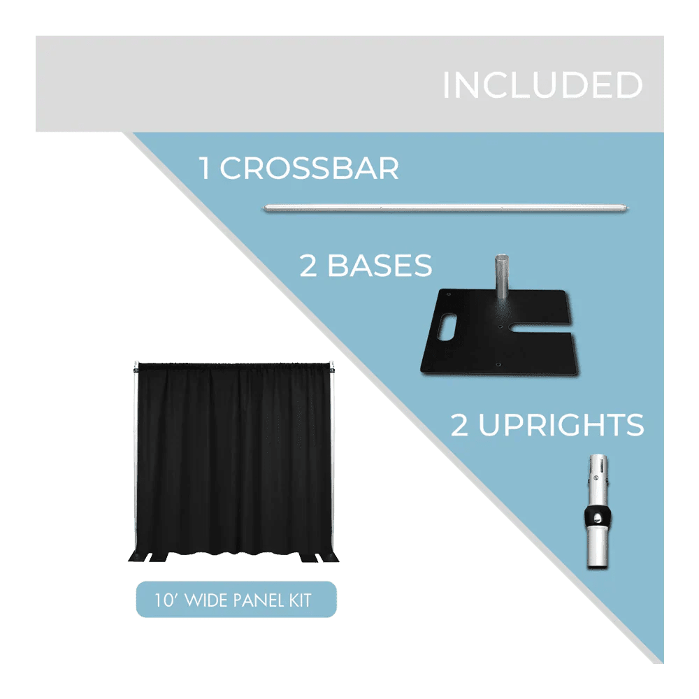 What Is Pipe and Drape? A Complete Beginner’s Guide for Events, Trade Shows, and Backdrops - PIPE AND DRAPE USA