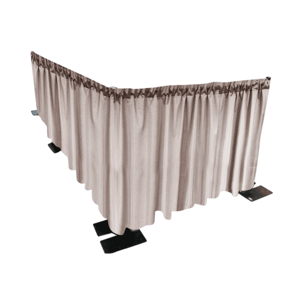 5 Ft Pipe and Drape Tech Kit | Booth Enclosure System - PIPE AND DRAPE USA