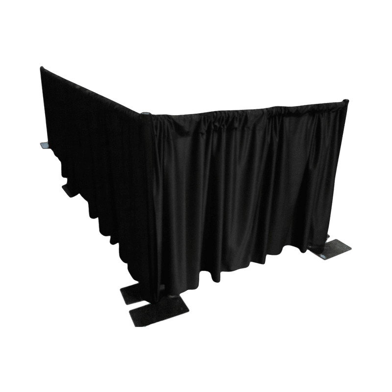 5 Ft Pipe and Drape Tech Kit | Booth Enclosure System - PIPE AND DRAPE USA